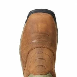 Ariat Men's Rebar Flex Western H2O Boot Rye Brown/Olive Green - 10021485 - Men's Boots 32 Ariat Men's Rebar Flex Western H2O Boot Rye Brown/Olive Green - 10021485 - Men's Boots -Clothing & Shoes Sales e0df76ed93ca6bb7332e31cd3ea7a0653809d3d7 10021485 toe 5