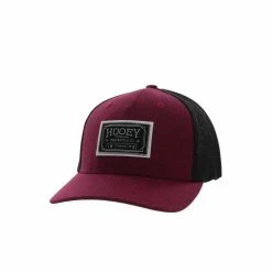 Hooey Men's Doc Purple/Black 5-Panel Flexfit Cap, S/M - 2202PLBK-01 - Hats