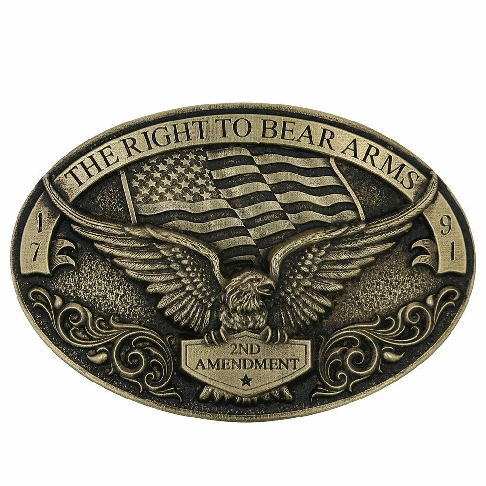 Montana Silversmiths Soaring Eagle Arms Attitude Belt Buckle A877 - Jewelry 3 Montana Silversmiths Soaring Eagle Arms Attitude Belt Buckle A877 - Jewelry
