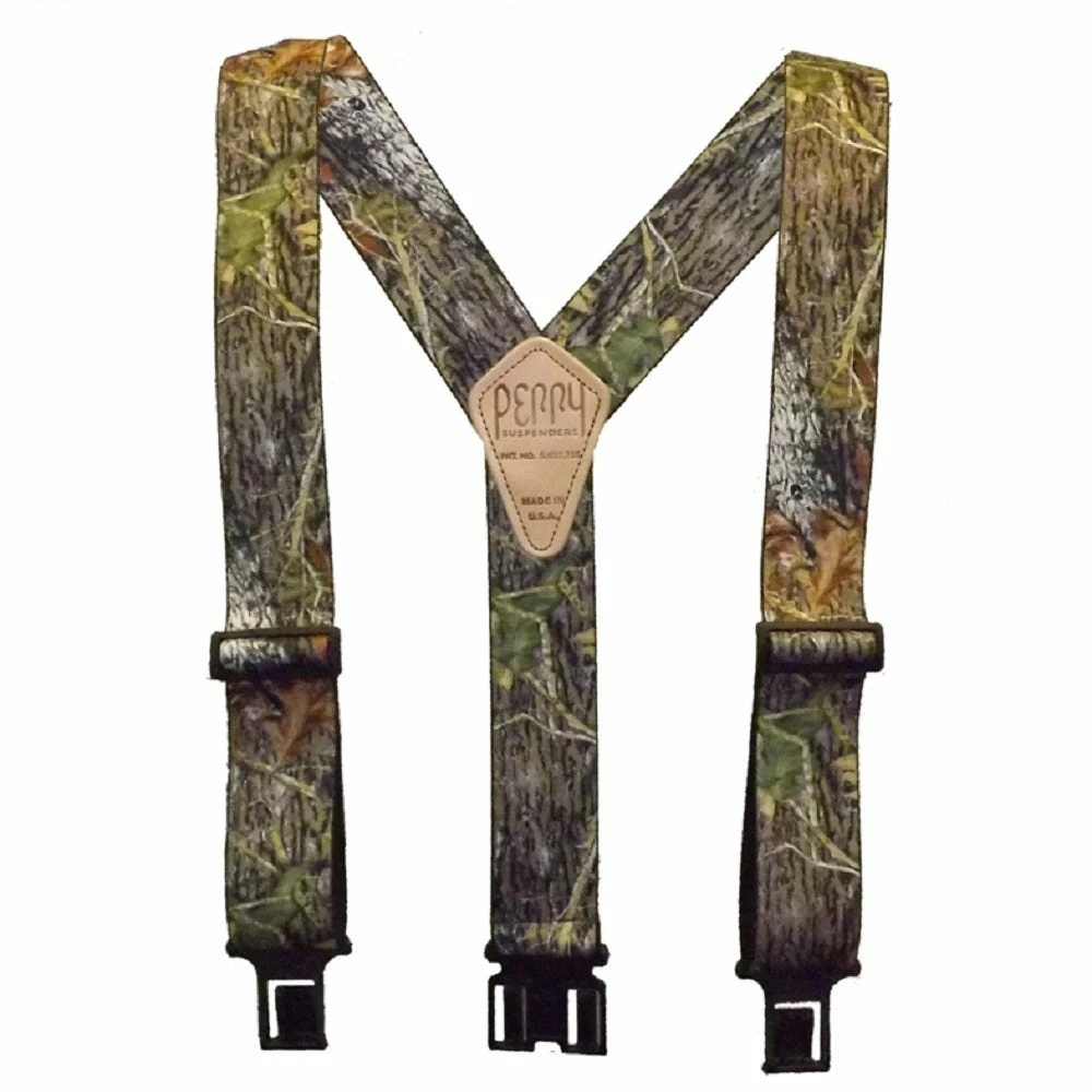 Perry Suspenders 2 Inch Original 48 Inch Length Mossy Oak Break-Up - SN200-R-MOB 3 Perry Suspenders 2 Inch Original 48 Inch Length Mossy Oak Break-Up - SN200-R-MOB