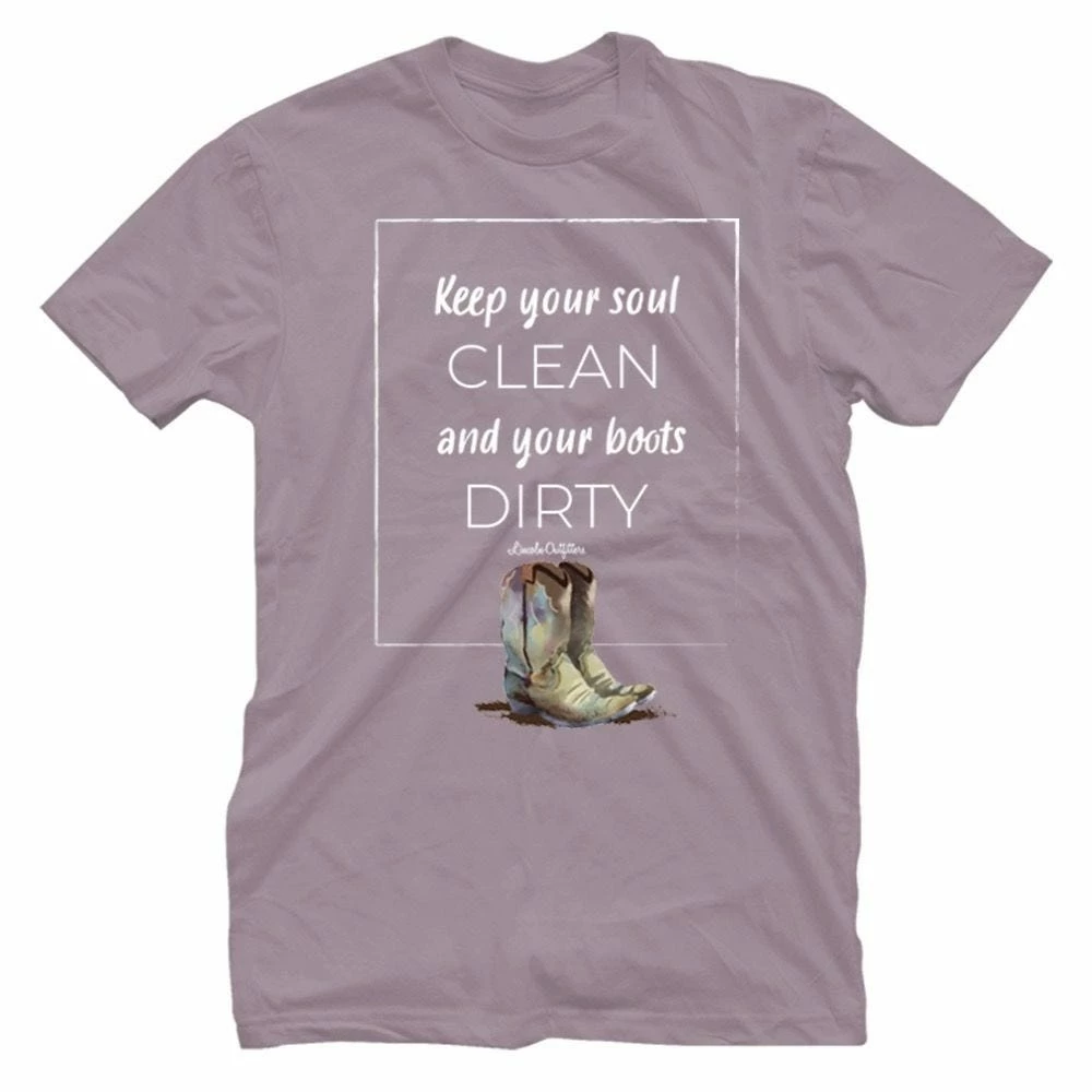 Lincoln Outfitters Ladies Soul Boots Short Sleeve T-Shirt - LO-L185 - T-Shirts 3 Lincoln Outfitters Ladies Soul Boots Short Sleeve T-Shirt - LO-L185 - T-Shirts