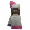 Lincoln Outfitters Women's Merino Wool Blend Boot Sock 2 Pack Grey - L2/704-FU-PU - Socks -Clothing & Shoes Sales e6ab1a6cf1e12486d0a4bfb6de8953afc22a9409 86591994