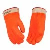 Kinco Lined Hi-Vis Orange Sandy Finish PVC Gloves with Safety Cuff - 4160L -Clothing & Shoes Sales e9ef64c7e773a6f0d9d028611aa0b71d94fd4410 37602928 37602928 image 4160