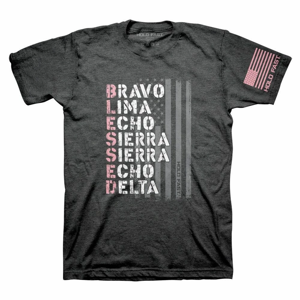 Hold Fast Blessed Short Sleeve T-Shirt, Charcoal Heather 2X-Large - KHF41032X - T-Shirts 3 Hold Fast Blessed Short Sleeve T-Shirt, Charcoal Heather 2X-Large - KHF41032X - T-Shirts