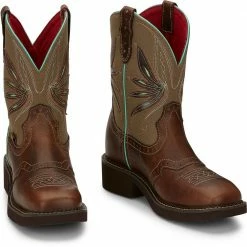 Justin Men's 8" Gypsy "Nettie" Boot Tan - GY9536 - Men's Boots