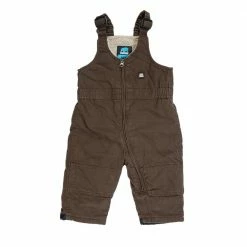 Berne Infant Lined Bib Overall BB22MBBR - Bibs & Coveralls