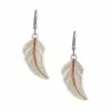 Montana Silversmiths Montana Silversmith Silver & Copper Feather Tip French Hook Earrings ER2317SC - Jewelry -Clothing & Shoes Sales f52b4ed916559534a0a0929ff8a9416de7365a15 17539561 17539561 image er2317sc