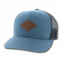 Hooey Men's Habitat Trucker Cap Blue - 6001T-BLBK - Hats