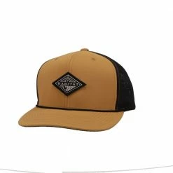 Hooey Men's Habitat Tan/Black 6-Panel Trucker Hat, One Size - 6011T-TNBK - Hats