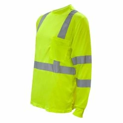 Cordova Class 3 Long Sleeve Lime T-Shirt - SPV511 - Hi-Vis Clothing