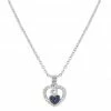 Montana Silversmiths Montana Silversmith Blue Cubic Zirconia Twist Heart Necklace NC3029 - Jewelry -Clothing & Shoes Sales ff850e072358758072212bf06eba676720198399 17539719 17539719 image nc3029
