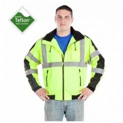 Utility Pro Men's Hi-Vis Class 3 Waterproof Jacket UHV575 - Workwear Outerwear
